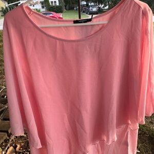 Lafayette 148 New York Pink Women's Blouse